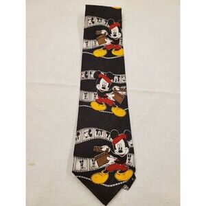 Vintage Disney Mickey Mouse Film Director Tie NWT